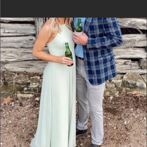 buy green dress online Emerald Green Henna Night Dress 40 main image 1
